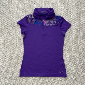 Nike golf tour performance short sleeve shirt top